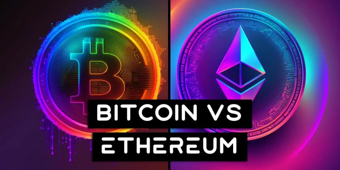 Apa perbedaan antara Bitcoin dan Ethereum?
