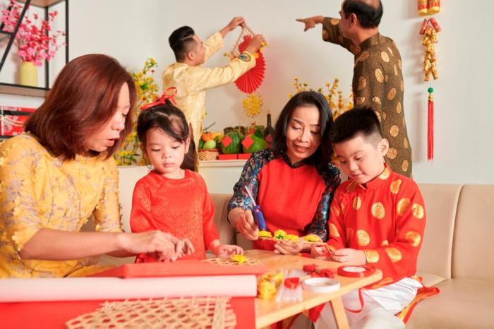 Dekorasi rumah sederhana tapi meriah untuk tahun baru