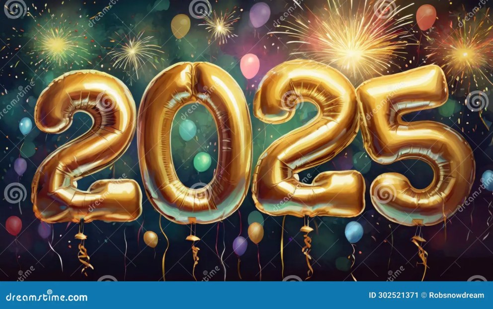 Selamat Tahun Baru 2025 Perayaan