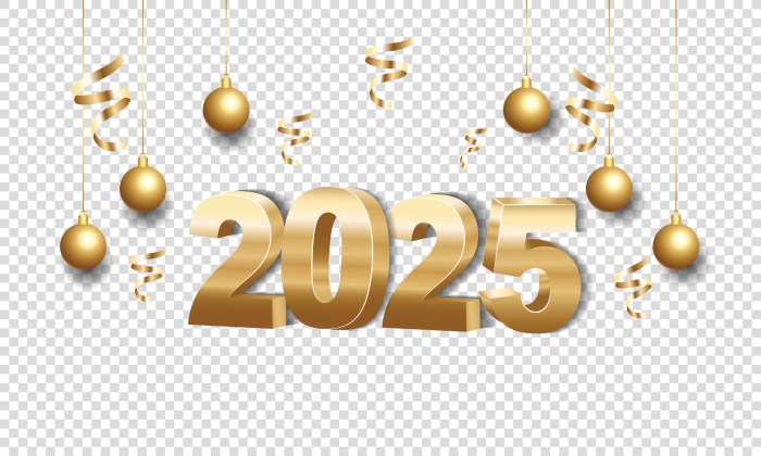 Twibbon Tahun Baru 2025 untuk Poster dan Pamflet Acara