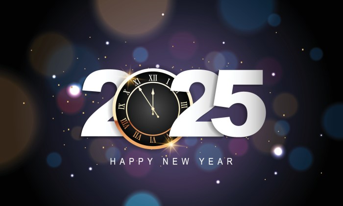 Twibbon Tahun Baru 2025 untuk Poster dan Pamflet Acara