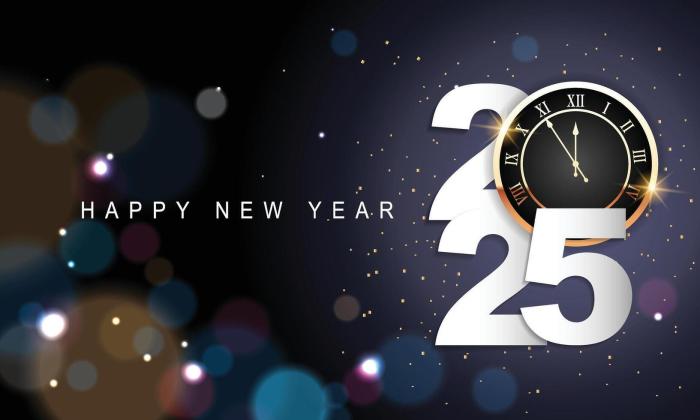 Gambar ucapan selamat tahun baru 2025 untuk sahabat
