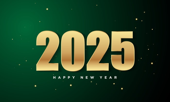 Selamat Tahun Baru 2025 Wallpaper