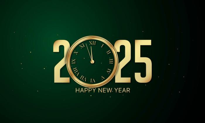 Selamat Tahun Baru 2025 Background