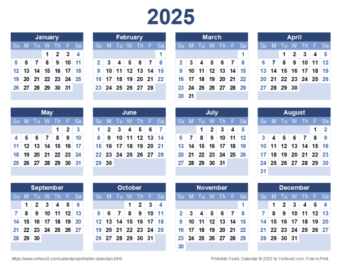 Kalender kesehatan 2025 yang dapat diunduh secara gratis