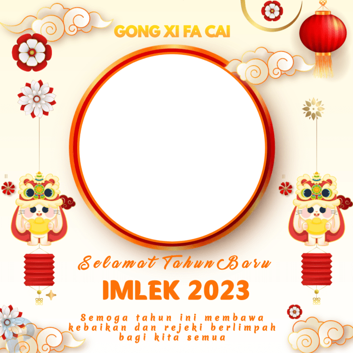 Twibbon Tahun Baru 2025 Unik dengan Sentuhan Budaya Indonesia