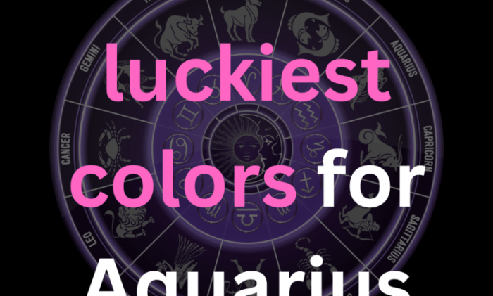 Warna keberuntungan tahun baru 2025 untuk zodiak Aquarius
