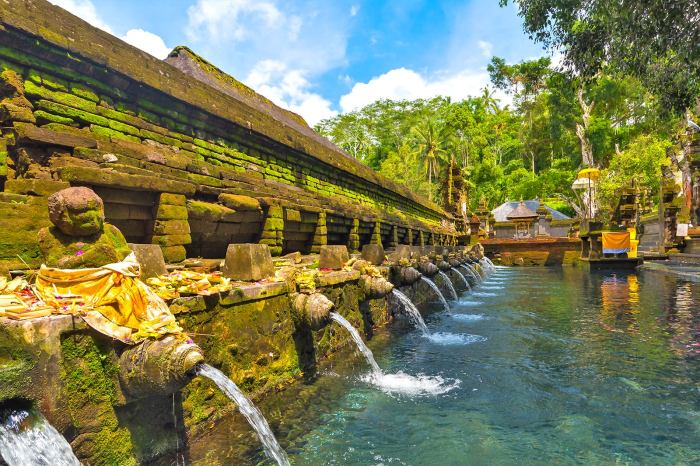 Paket liburan keluarga tahun baru 2025 ke Bali dengan Tirta Empul Temple