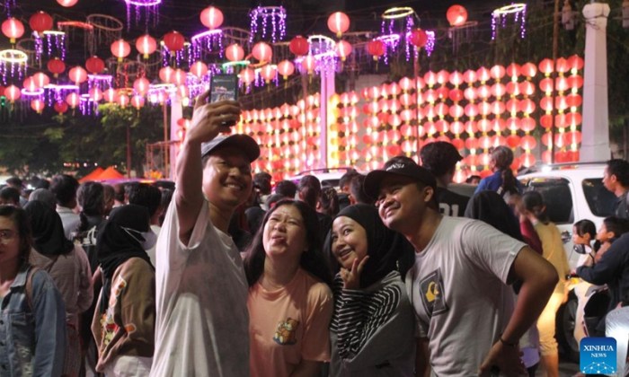 Upacara adat sedekah bumi untuk merayakan tahun baru 2025 di Jawa Tengah