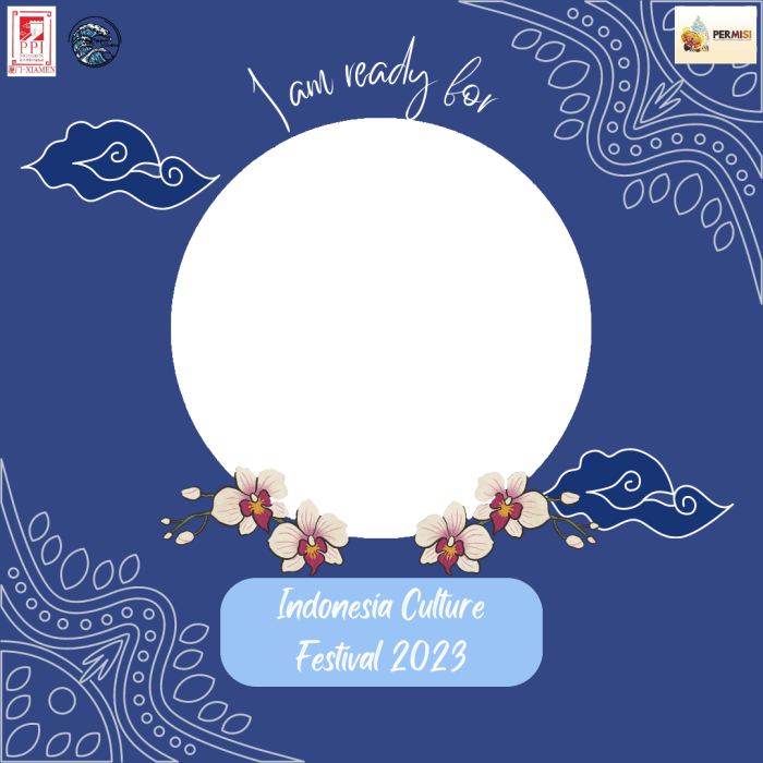 Twibbon Tahun Baru 2025 Unik dengan Sentuhan Budaya Indonesia