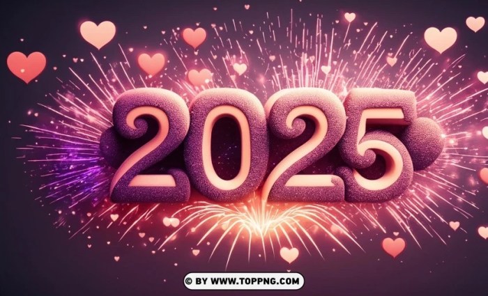 Gambar ucapan selamat tahun baru 2025 dengan tema persahabatan