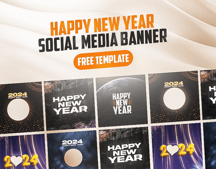 Twibbon Tahun Baru 2025 untuk Banner Website dan Media Sosial
