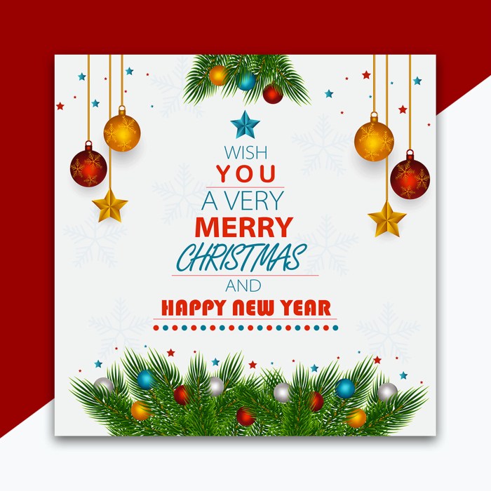 Ucapan Natal dan Tahun Baru 2025 yang Diposting di Media Sosial