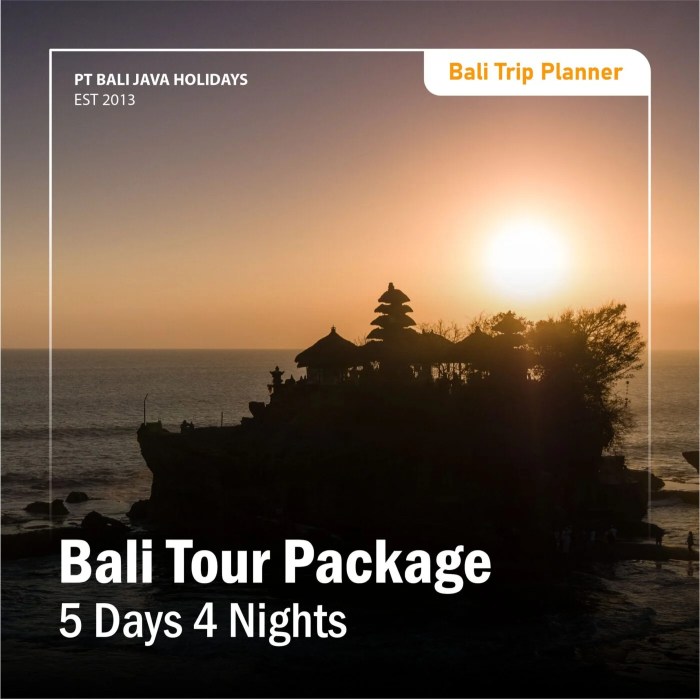 Paket liburan tahun baru 2025 ke Bali 5 hari 4 malam