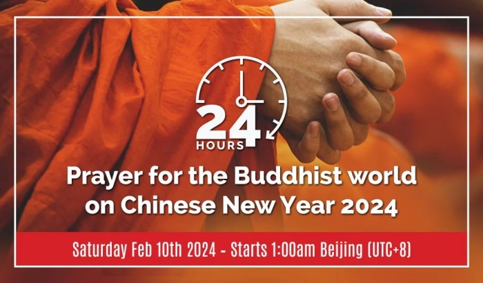 Doa tahun baru 2025 untuk keluarga Buddha