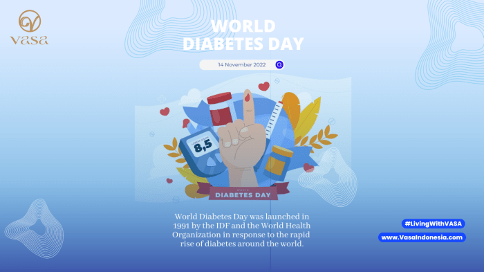 Kalender kesehatan 2025 edisi khusus Hari Diabetes Sedunia