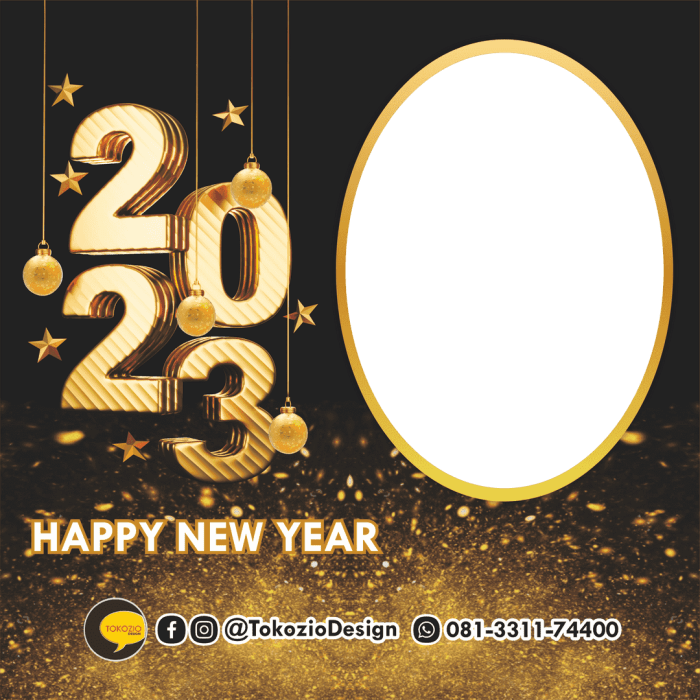 Twibbon Tahun Baru 2025 dengan Tema Kebersamaan dan Persatuan