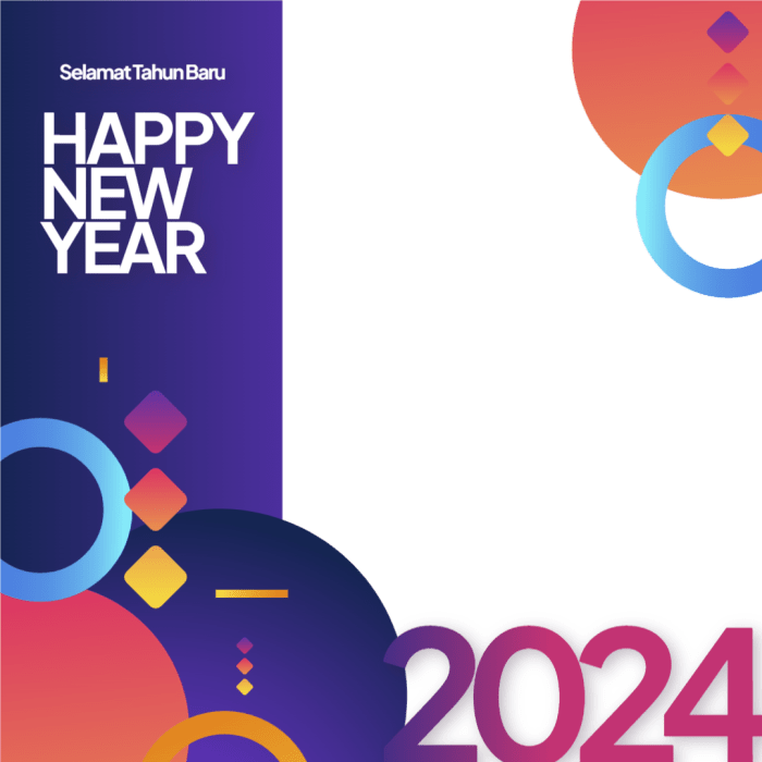 Twibbon Tahun Baru 2025 dengan Tema Sosial dan Kemanusiaan