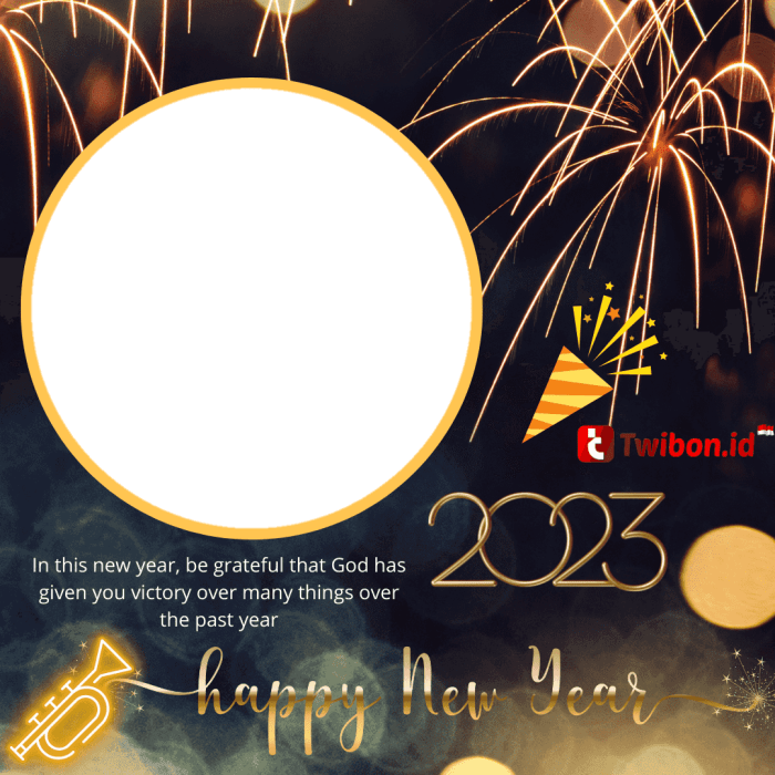 Twibbon Tahun Baru 2025 untuk Sekolah dan Universitas