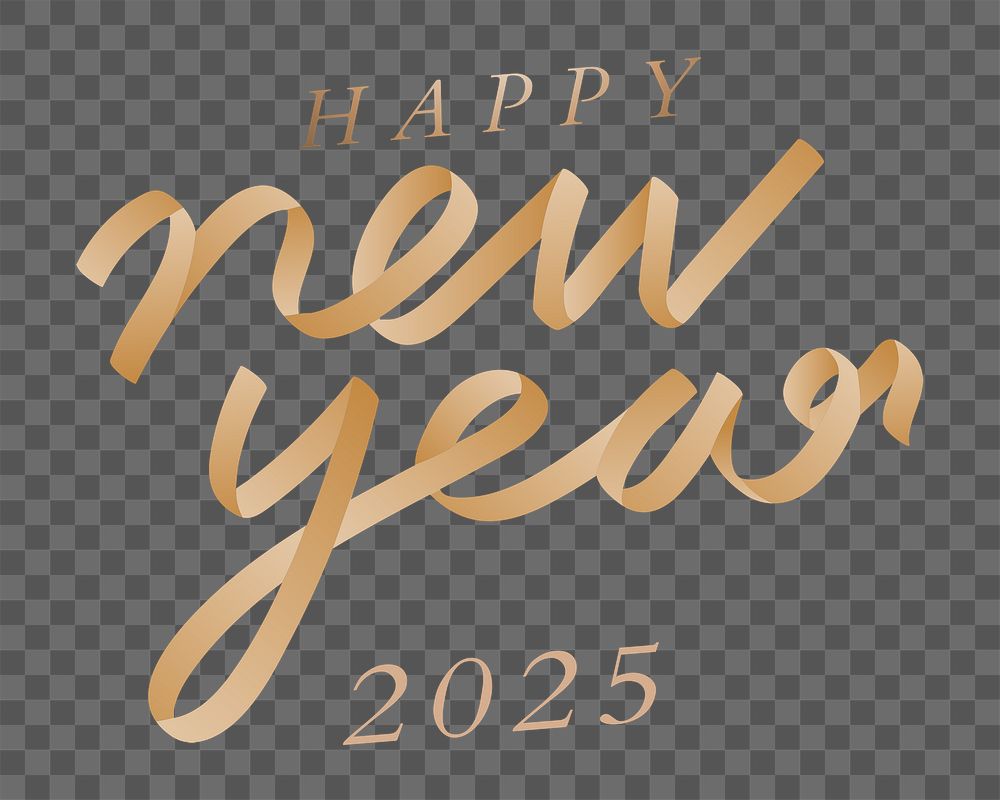 Selamat Tahun Baru 2025 Stiker
