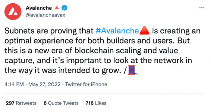 Bagaimana subnets meningkatkan skalabilitas dan fleksibilitas Avalanche?