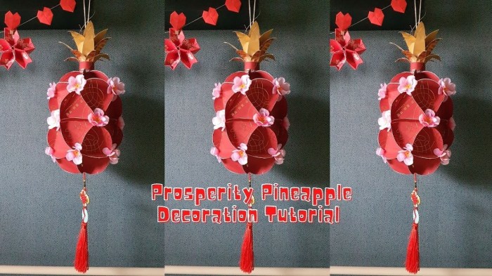 DIY lampion cantik untuk dekorasi tahun baru