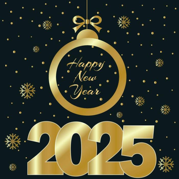 Selamat Tahun Baru 2025 Perayaan