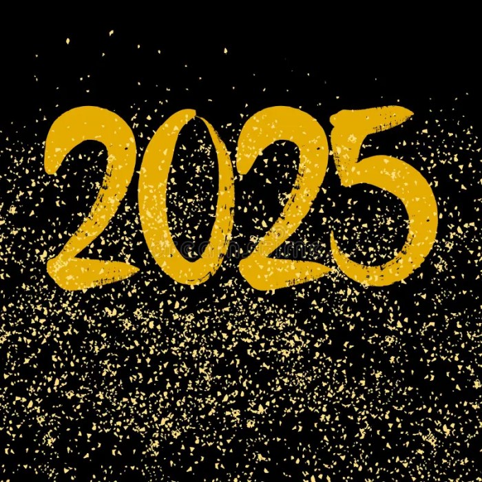 Twibbon Tahun Baru 2025 Nuansa Gold Mewah dan Berkelas