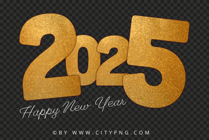 Selamat Tahun Baru 2025 Stiker