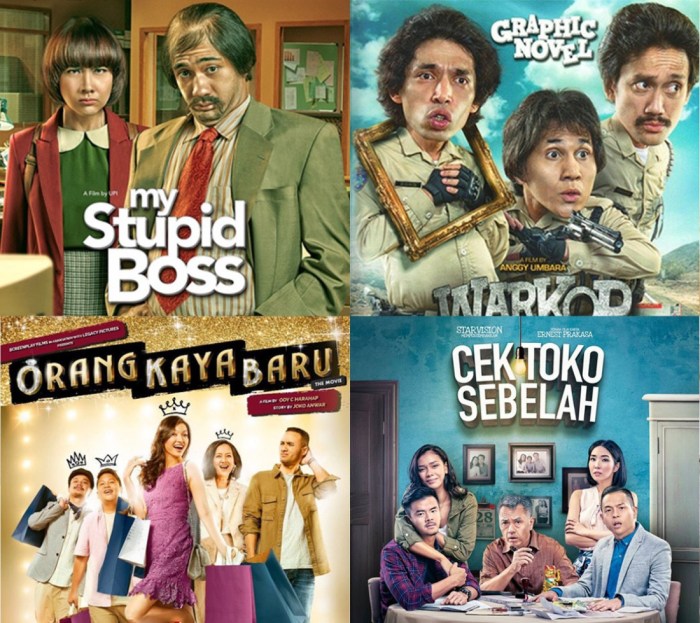 Film Indonesia terbaru genre komedi untuk tontonan keluarga saat tahun baru 2025