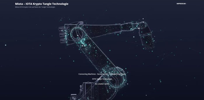 IOTA (MIOTA) dan manfaatnya untuk sektor kesehatan dan riset medis