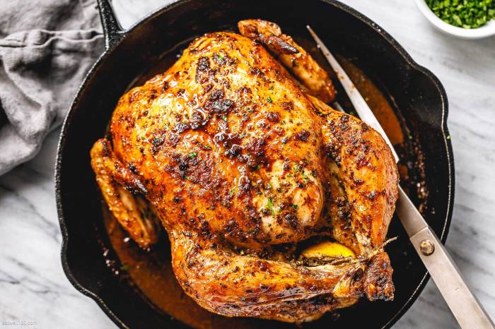 Resep ayam panggang utuh spesial tahun baru