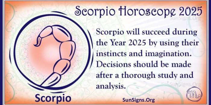 Ramalan Zodiak Scorpio Tahun 2025 untuk Pria