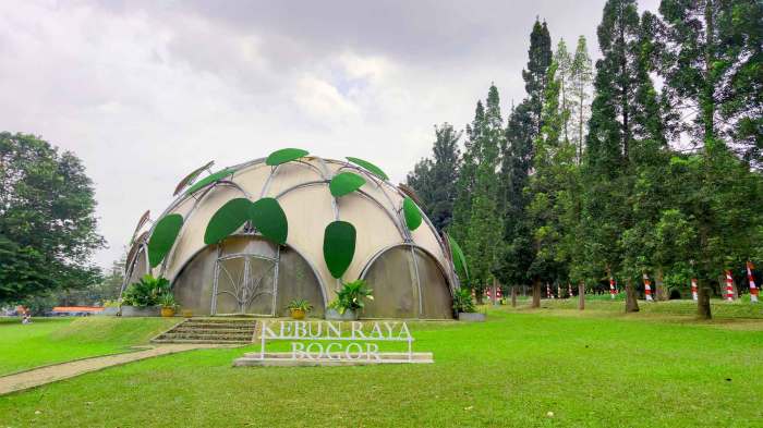 Menyambut tahun baru 2025 di Kebun Raya Bogor