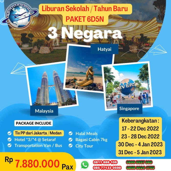 Mencari aktivitas gratis saat liburan tahun baru 2025