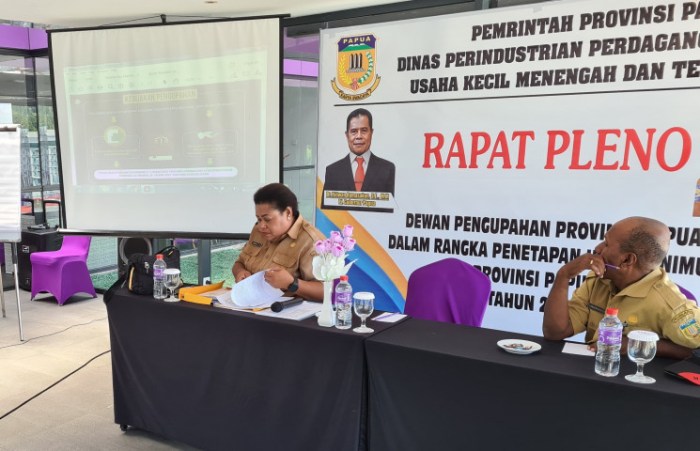 Kenaikan upah 2025 di Papua