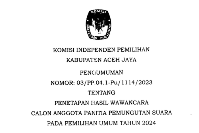 Aplikasi Cek Pemilu 2025