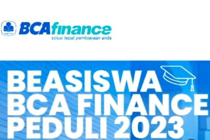 Beasiswa Bca Finance 2025