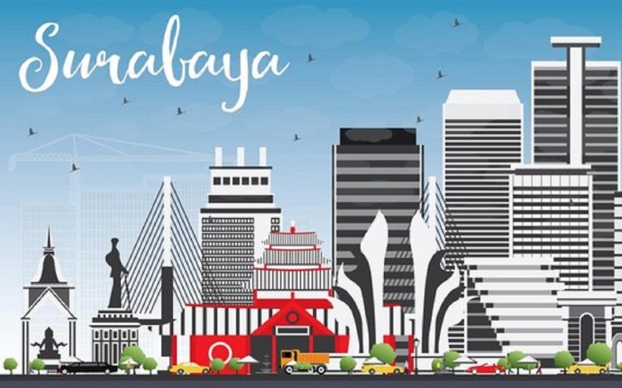 Surabaya melesat kencang