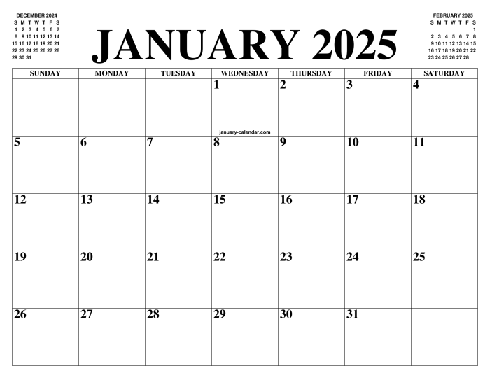 Januari Tanggal 1 2025