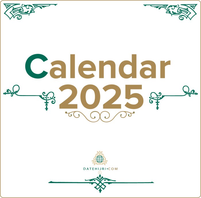 Tanggal Arab Januari 2025