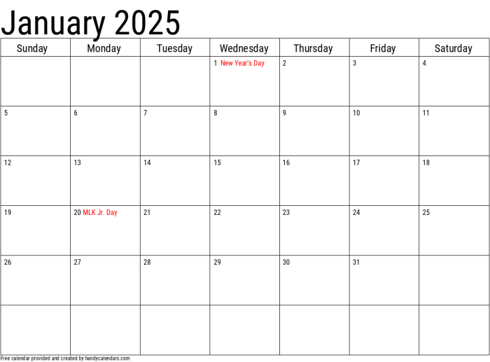 Hari Internasional Januari 2025