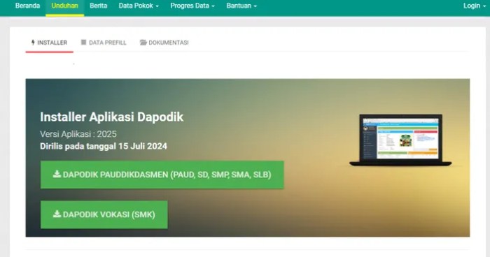 Cara Menginstal Aplikasi Dapodik Versi 2025