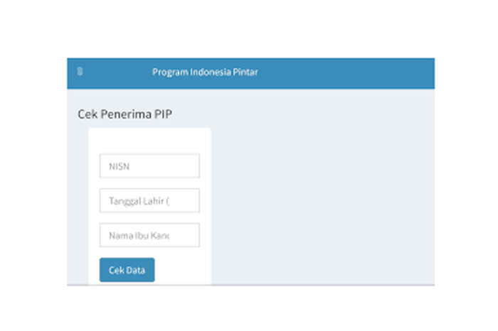 Aplikasi Cek Pip Kemdikbud Go Id 2025 Terbaru