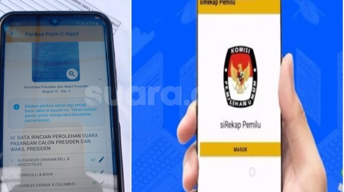 Aplikasi Sirekap Kpu 2025 Terbaru