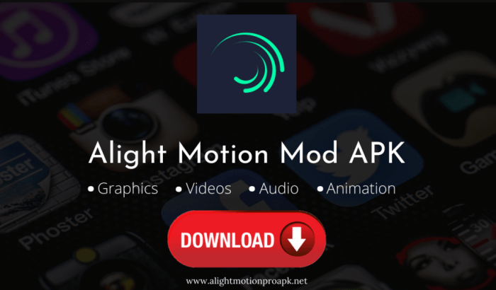 Download Aplikasi Alight Motion Mod Terbaru 2025