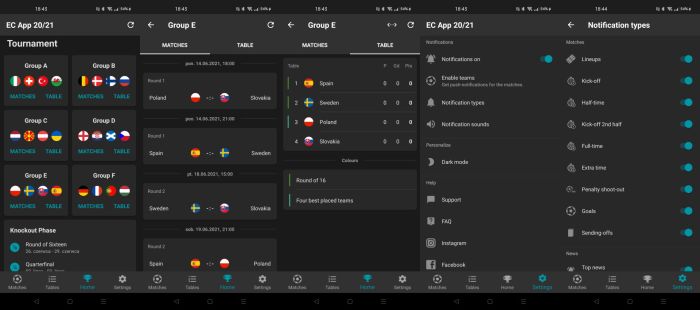 Aplikasi Bola Live Euro 2025