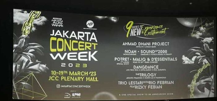Konser Januari 2025 Jakarta