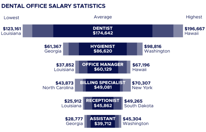 Dentist much make does year month hour