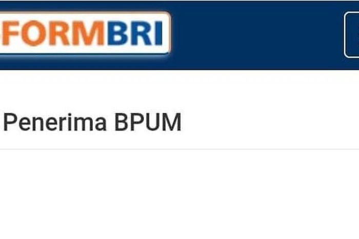 Bri eform bpum umkm tahap dibuka syarat daftar pendaftaran blt cara